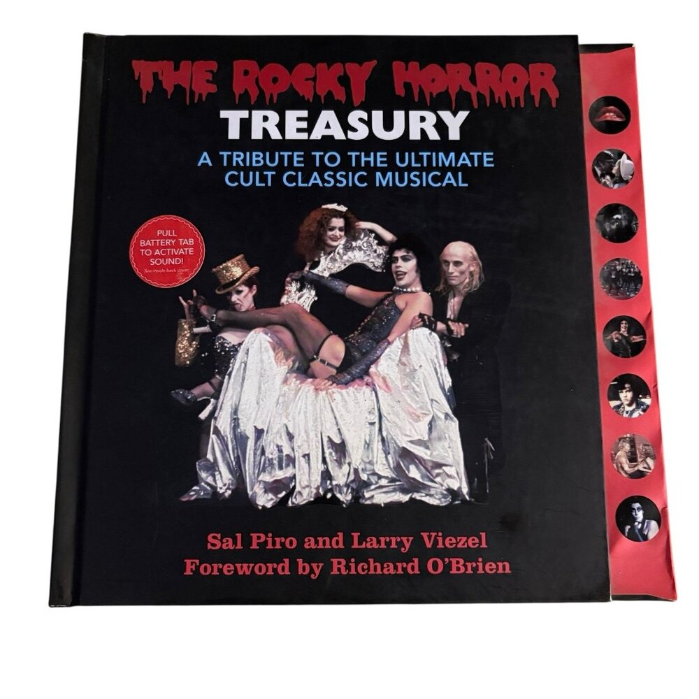 ROCKY HORROR TREASURY 2014 BOOK Foreword By Richard O'Brien SOUND Tattoos POSTER